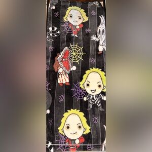 Beetlejuice Halloween Blanket with Spooky Characters